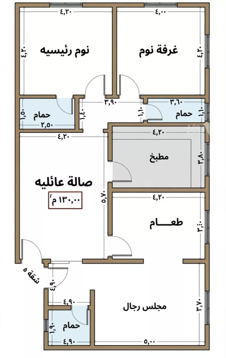 شقة للبيع في شارع الرزيزه, حي النزهة, مدينة جدة, منطقة مكة المكرمة