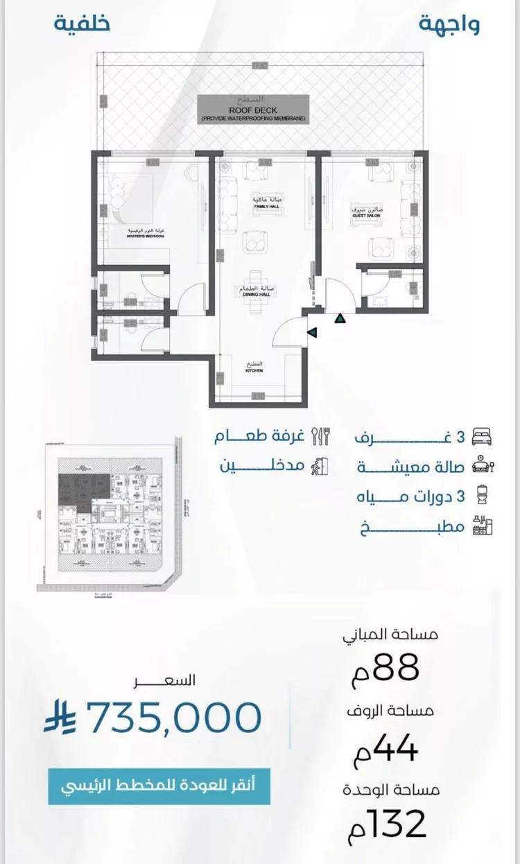 شقة للبيع في شارع الوطن العربي, حي الحمراء, مدينة جدة, منطقة مكة المكرمة صورة 5