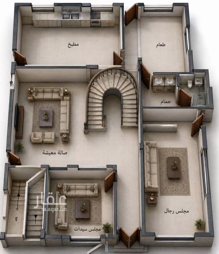 عمارة للبيع في شارع 17أ, حي طيبة, مدينة الدمام, المنطقة الشرقية صورة 4