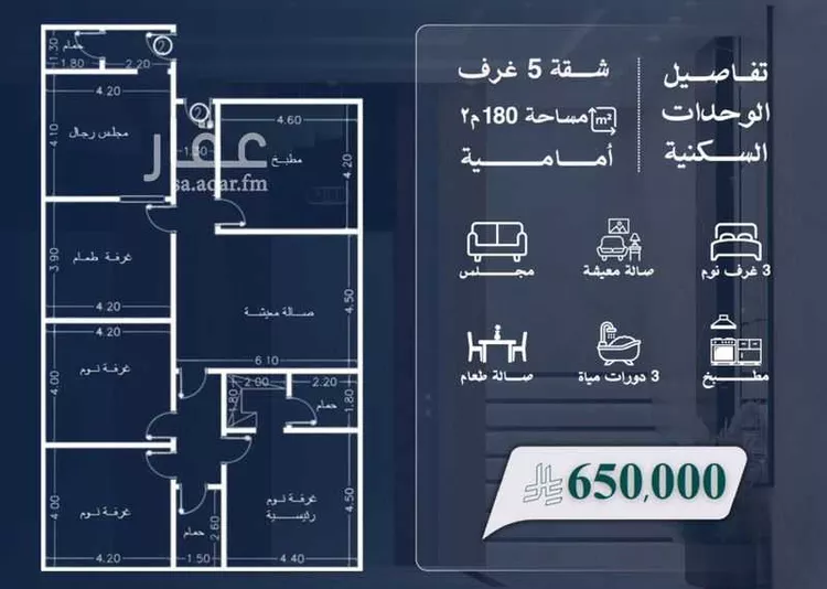 شقة للبيع في شارع الثناء, حي مشرفة, مدينة جدة, منطقة مكة المكرمة صورة 4