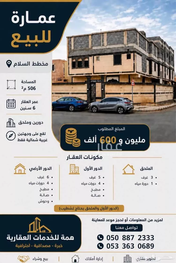 Building for Sale in Medina As Salam