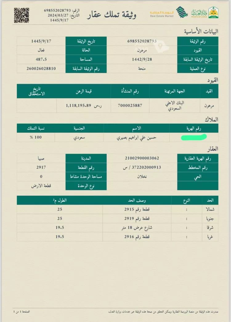 عمارة للبيع في ابو السلع ، صبيا 2