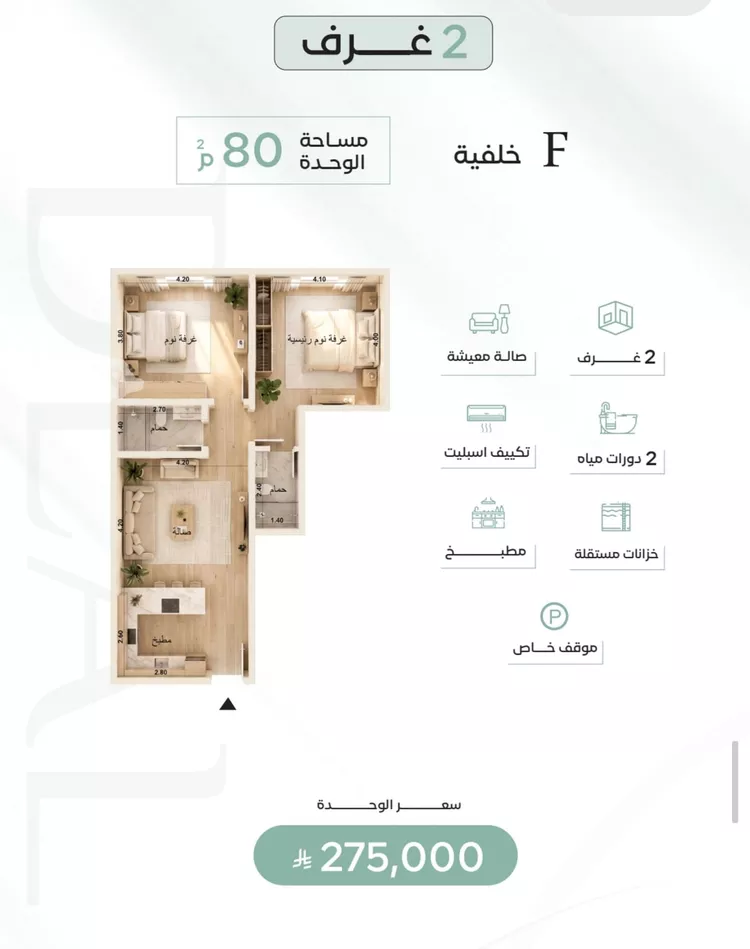 شقة للبيع في حي الياقوت, مدينة جدة, منطقة مكة المكرمة 2