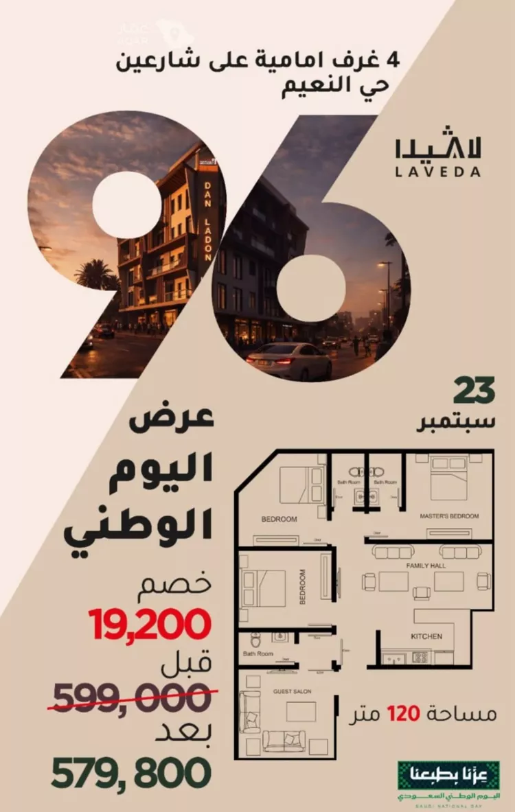 شقة للبيع في حي النعيم, مدينة جدة, منطقة مكة المكرمة 5
