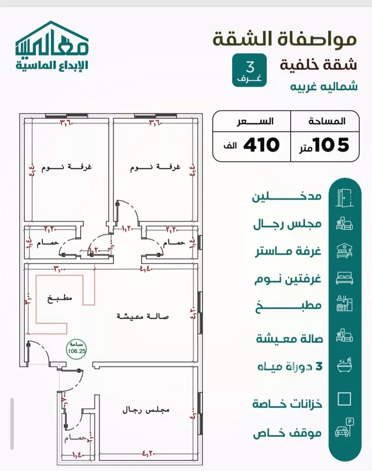 شقة للبيع في شارع الهيثم بن دهر, حي النزهة, مدينة جدة, منطقة مكة المكرمة