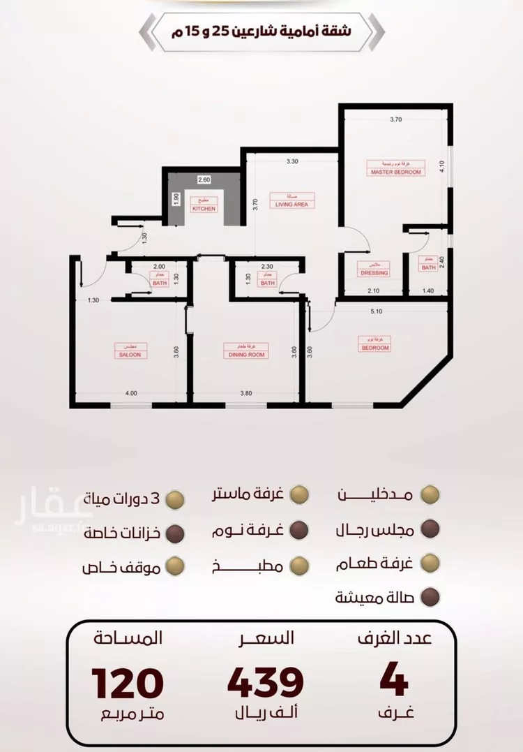 شقة للبيع في شارع عبد الحكيم بن يحيي, حي الواحة, مدينة جدة, منطقة مكة المكرمة