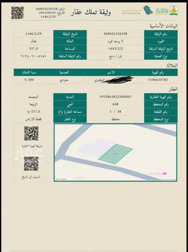 Land for Sale in Al Majmaah Ar Rafiah