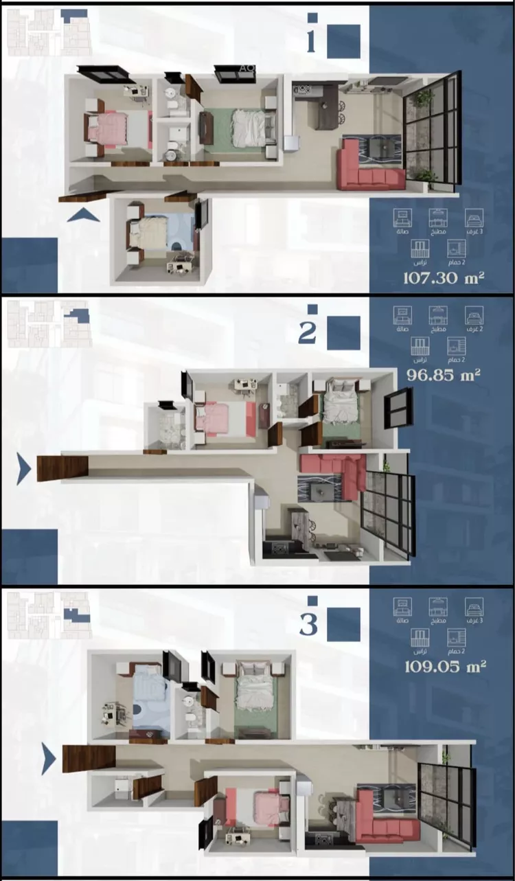 Apartment for Sale in Dammam As Saif صورة 4