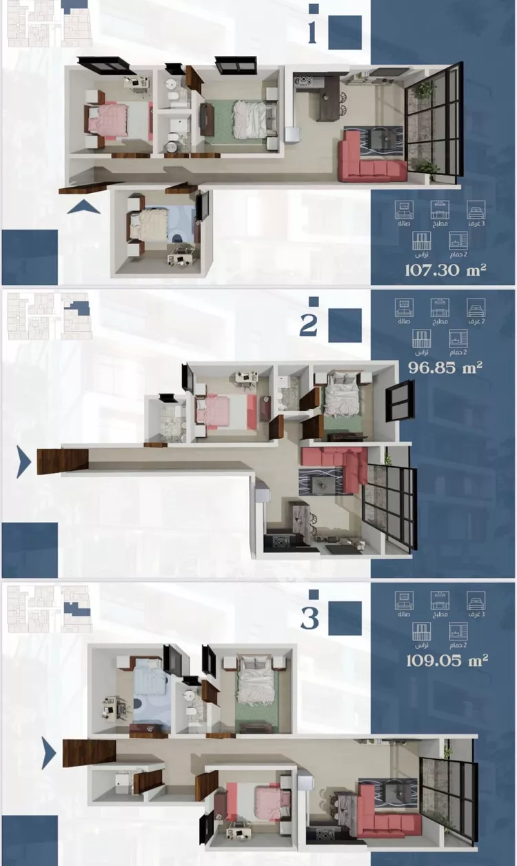 Apartment for Sale in Dammam As Saif صورة 4