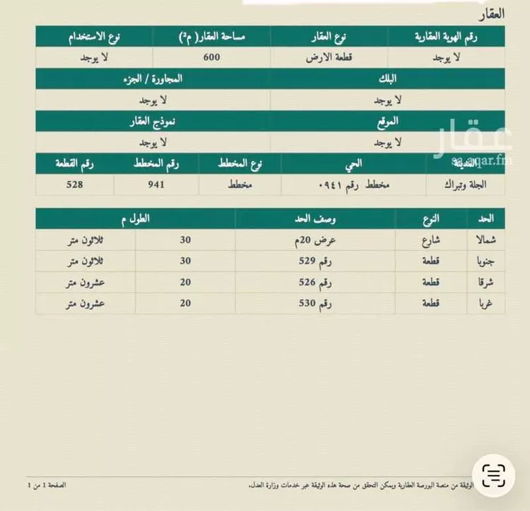Land for Sale in Al Muzahimiyah Al GhatGhat