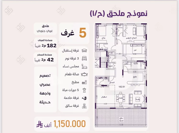 Villa for Sale in Jeddah Ar Rawdah