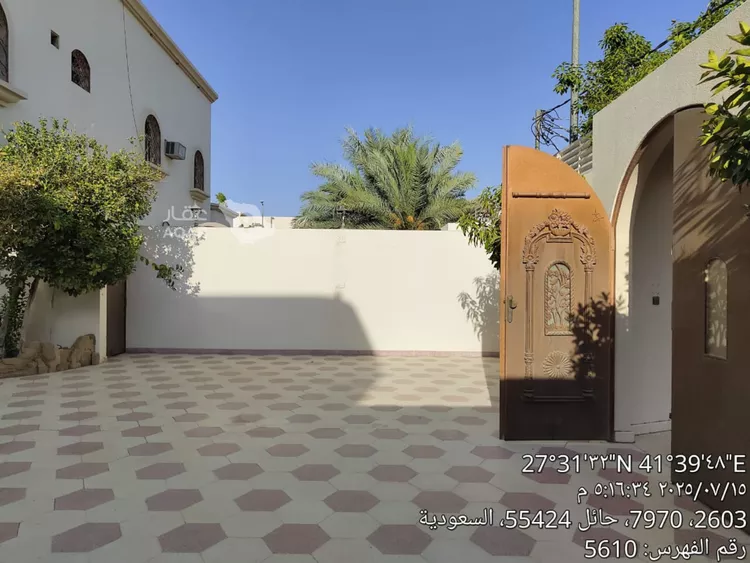 فيلا للبيع في شارع عبدالله ابن خباب ، حي الوسيطاء ، حائل ، منطقة حائل 4